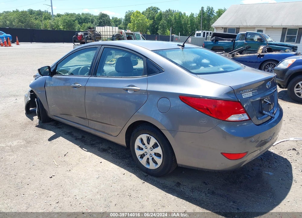 2017 HYUNDAI ACCENT SE VIN: KMHCT4AEXHU218744