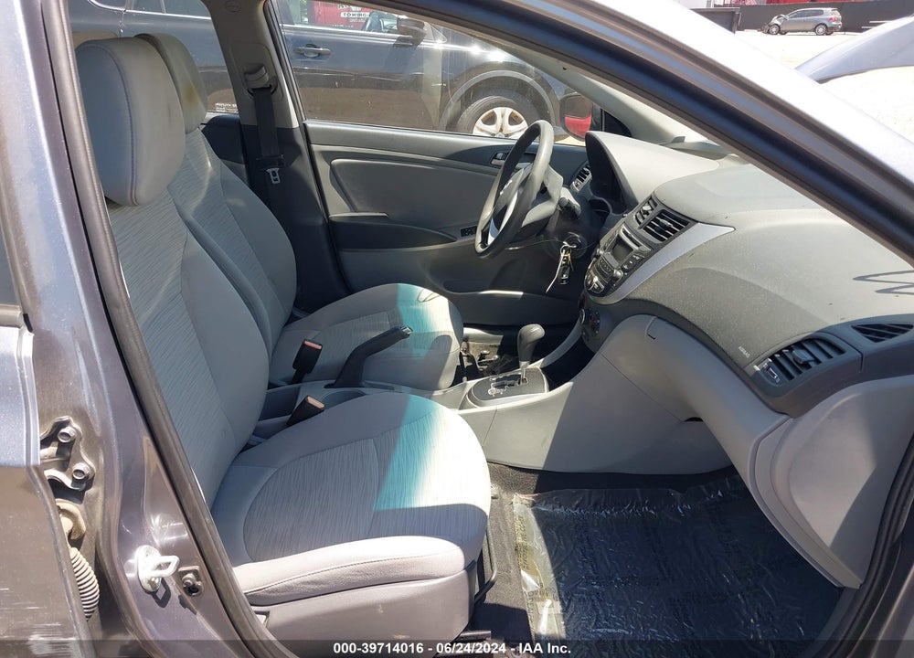 2017 HYUNDAI ACCENT SE VIN: KMHCT4AEXHU218744