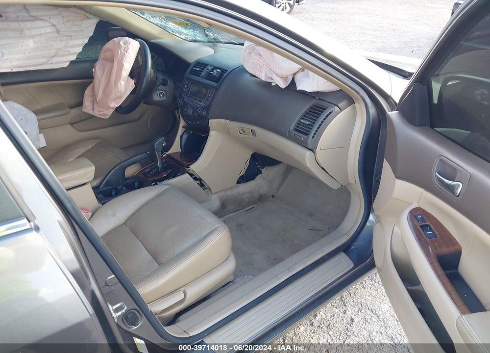 2007 HONDA ACCORD 2.4 EX VIN: 1HGCM568X7A089674