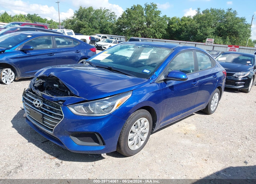 2022 HYUNDAI ACCENT SE VIN: 3KPC24A63NE154475