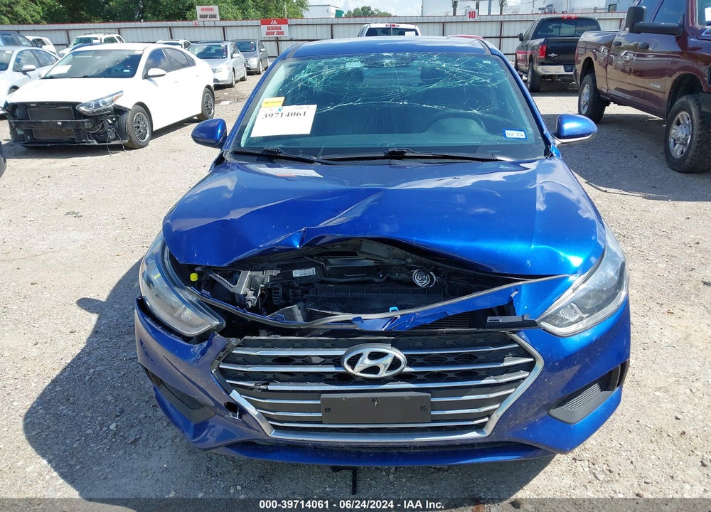 2022 HYUNDAI ACCENT SE VIN: 3KPC24A63NE154475