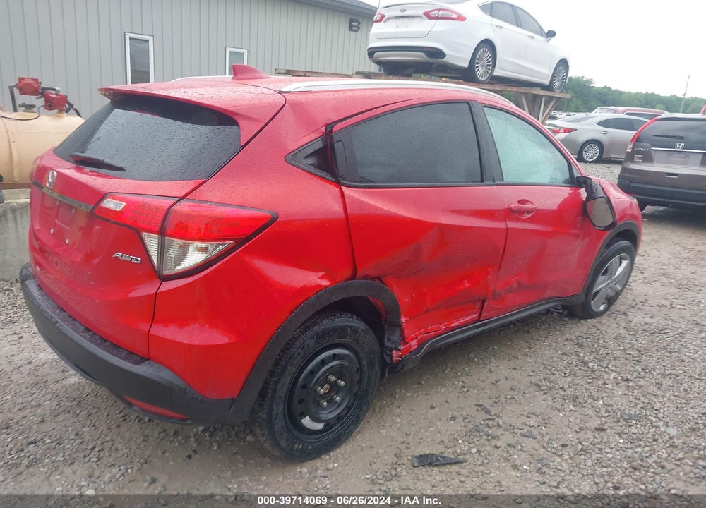 2019 HONDA HR-V EX VIN: 3CZRU6H50KM729866