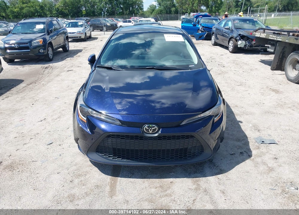 2022 TOYOTA COROLLA LE VIN: 5YFEPMAE7NP291581