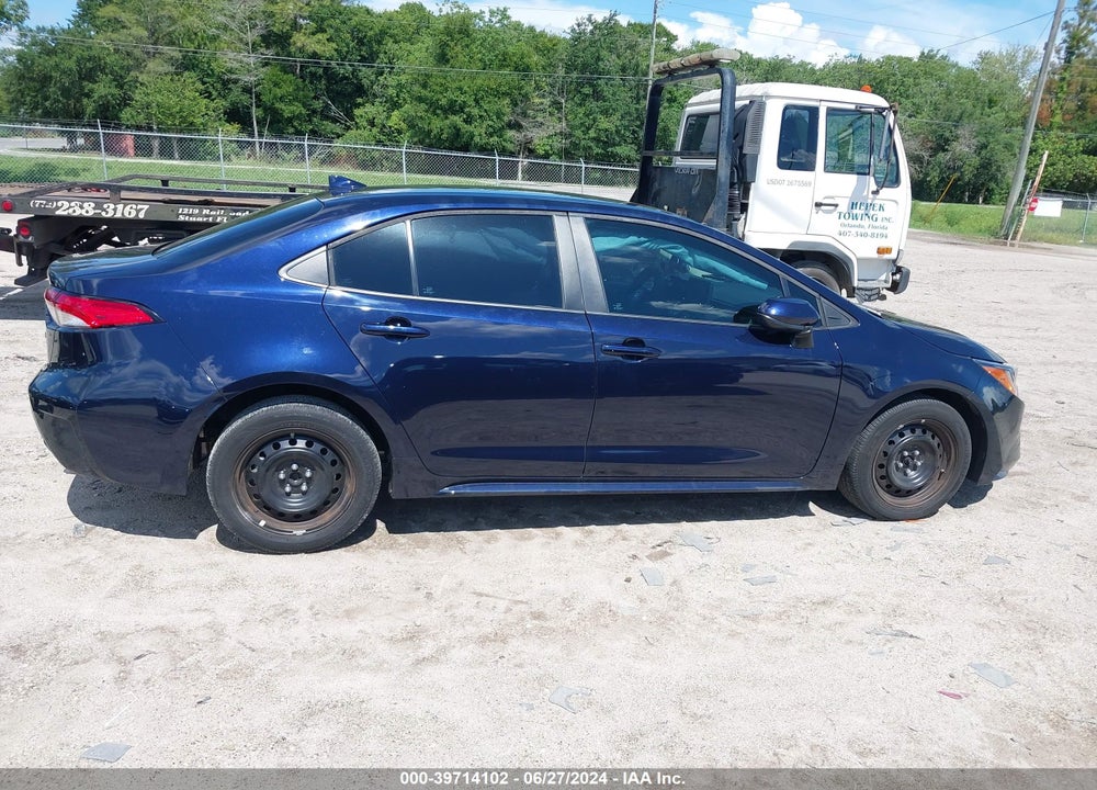 2022 TOYOTA COROLLA LE VIN: 5YFEPMAE7NP291581