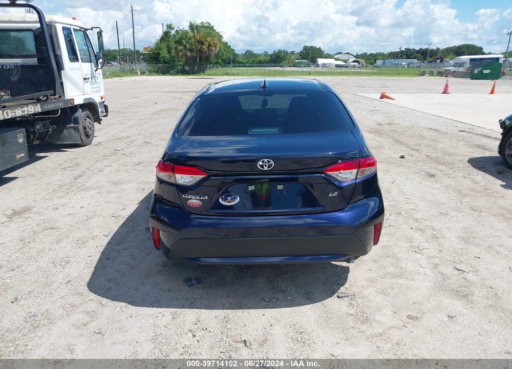 2022 TOYOTA COROLLA LE VIN: 5YFEPMAE7NP291581