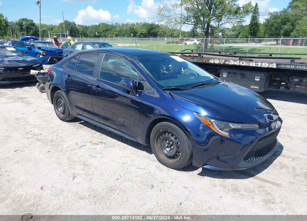 2022 TOYOTA COROLLA LE VIN: 5YFEPMAE7NP291581
