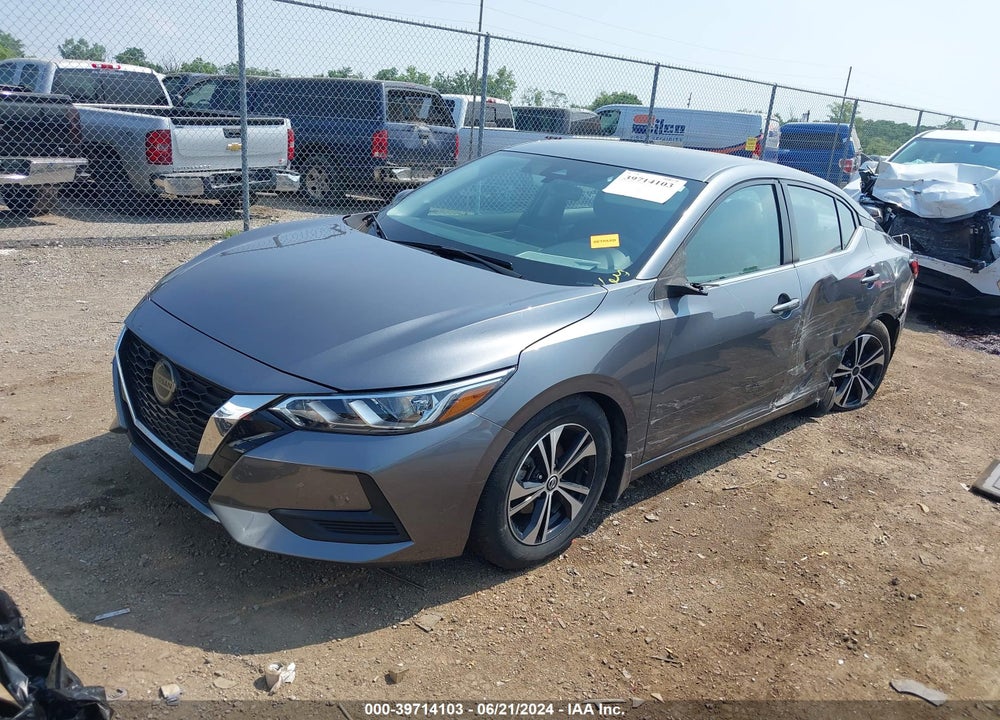 2020 NISSAN SENTRA SV XTRONIC CVT VIN: 3N1AB8CV1LY303256