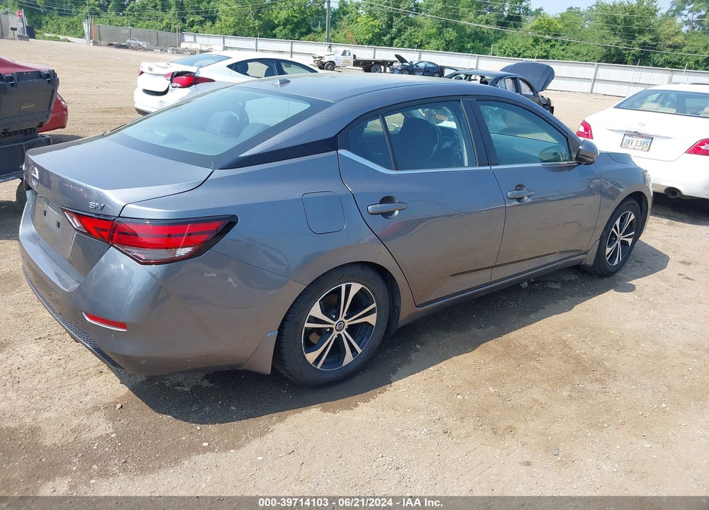 2020 NISSAN SENTRA SV XTRONIC CVT VIN: 3N1AB8CV1LY303256