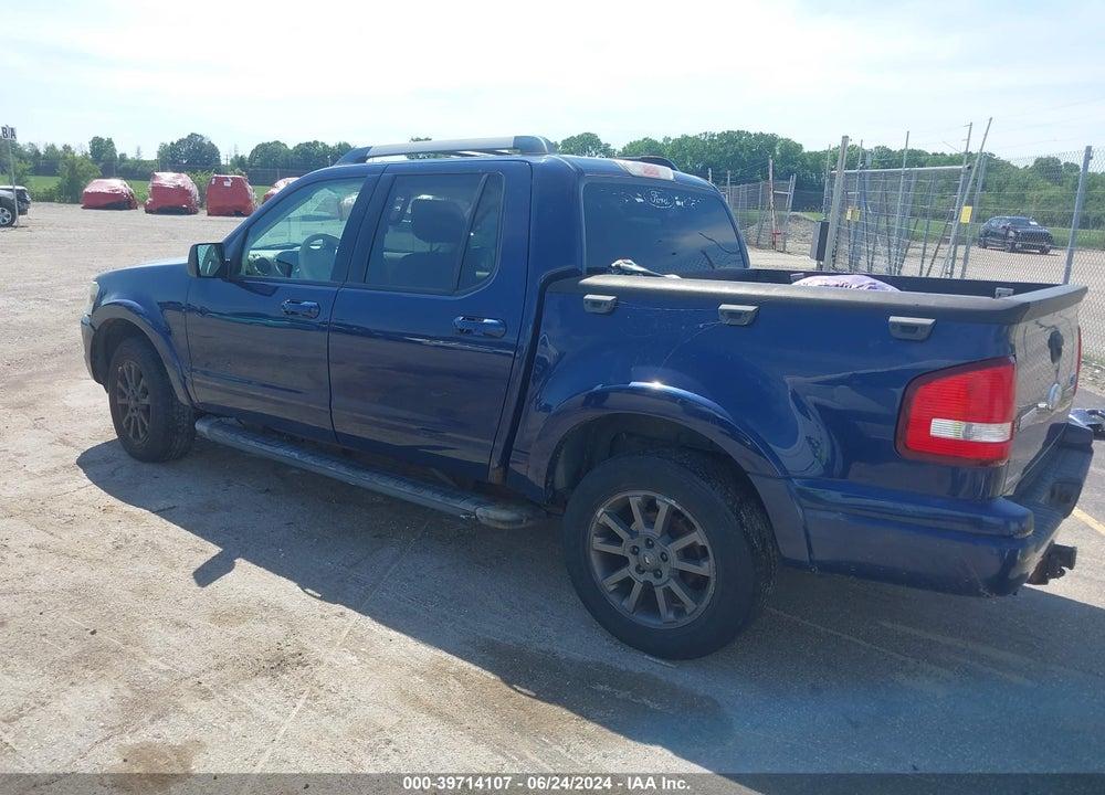 2007 FORD EXPLORER SPORT TRAC LIMITED VIN: 1FMEU53K07UA23748