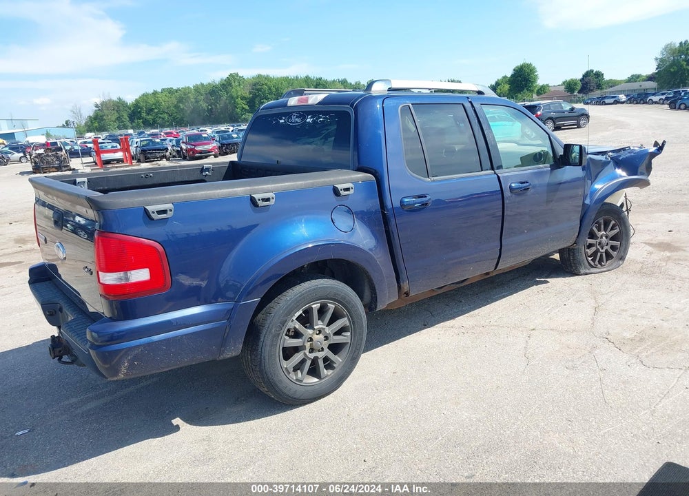 2007 FORD EXPLORER SPORT TRAC LIMITED VIN: 1FMEU53K07UA23748