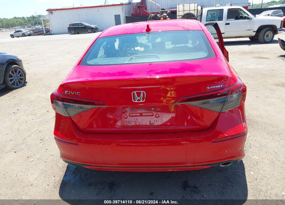 2022 HONDA CIVIC SPORT VIN: 2HGFE2F55NH535615