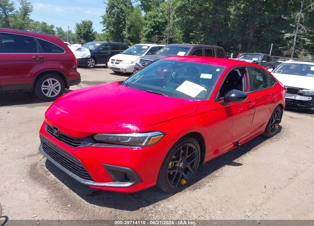 2022 HONDA CIVIC SPORT VIN: 2HGFE2F55NH535615