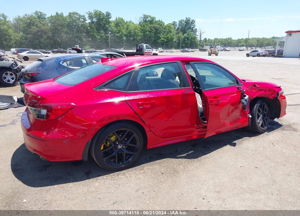 2022 HONDA CIVIC SPORT VIN: 2HGFE2F55NH535615