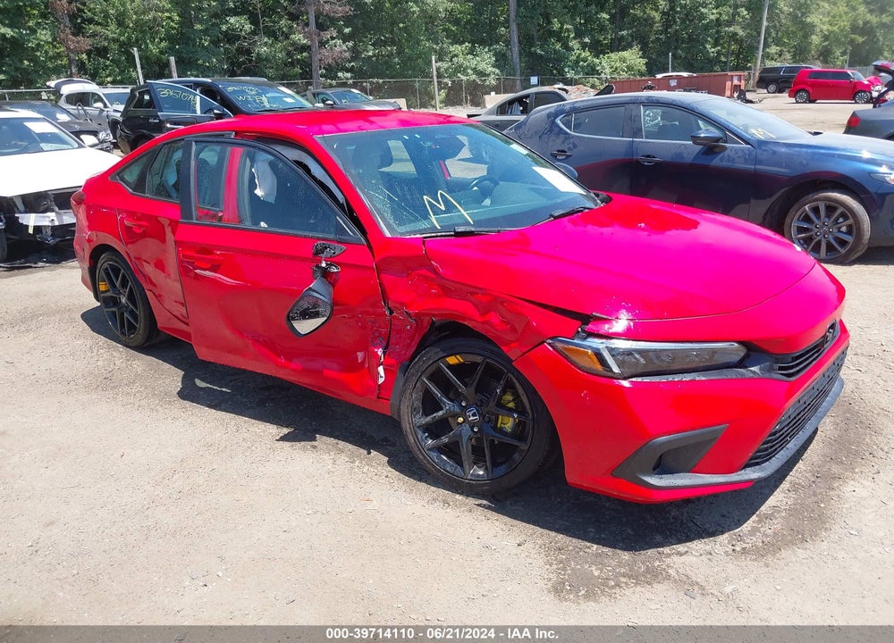 2022 HONDA CIVIC SPORT VIN: 2HGFE2F55NH535615