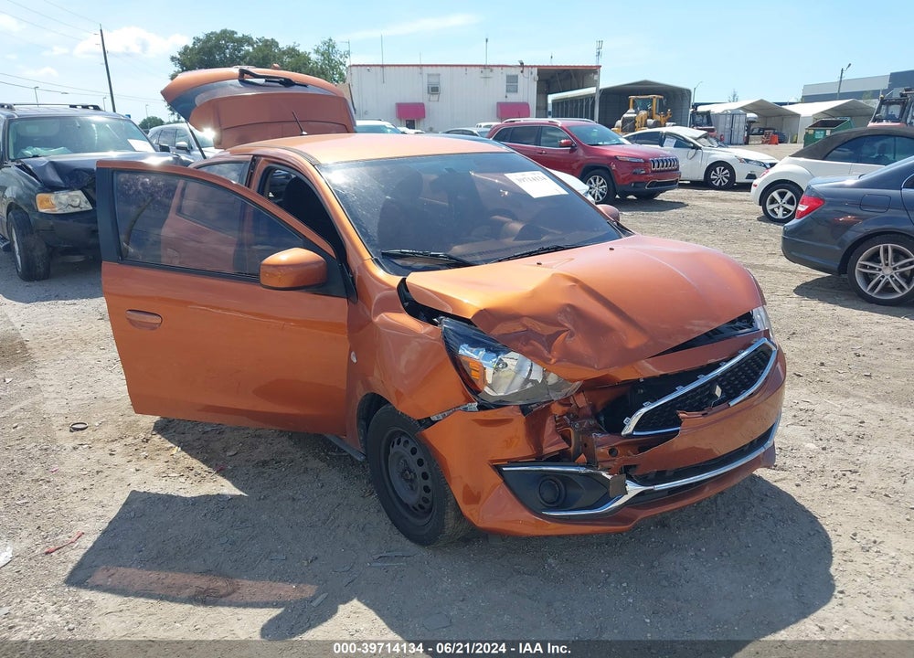 2018 MITSUBISHI MIRAGE ES VIN: ML32A3HJ7JH013631