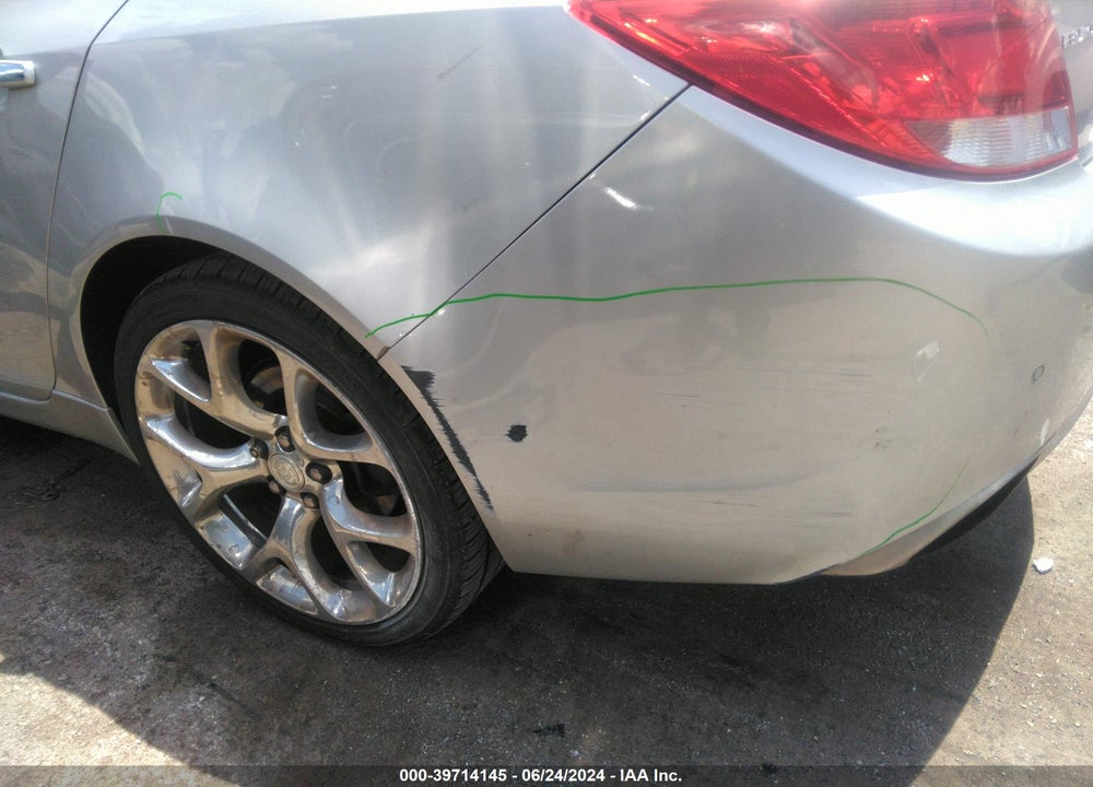 2012 BUICK REGAL GS VIN: 2G4GV5GV1C9132169