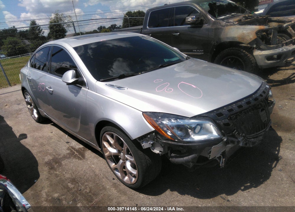 2012 BUICK REGAL GS VIN: 2G4GV5GV1C9132169