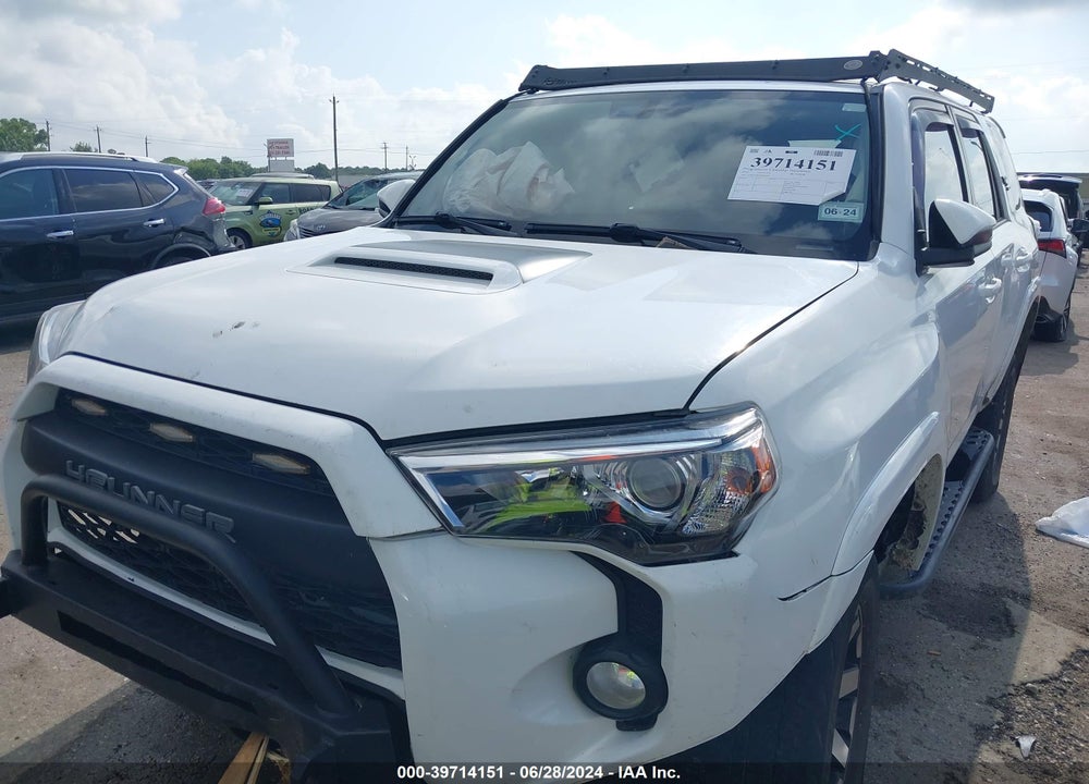 2019 TOYOTA 4RUNNER TRD OFF ROAD PREMIUM VIN: JTEBU5JR6K5674954