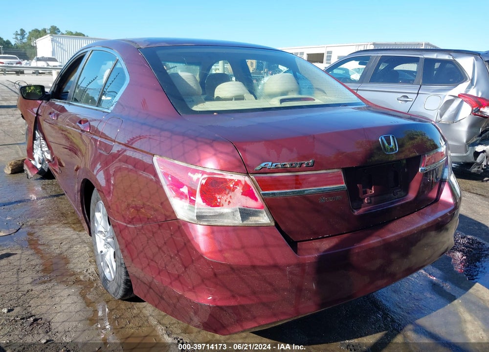 2012 HONDA ACCORD 2.4 LX-P VIN: 1HGCP2F4XCA135999