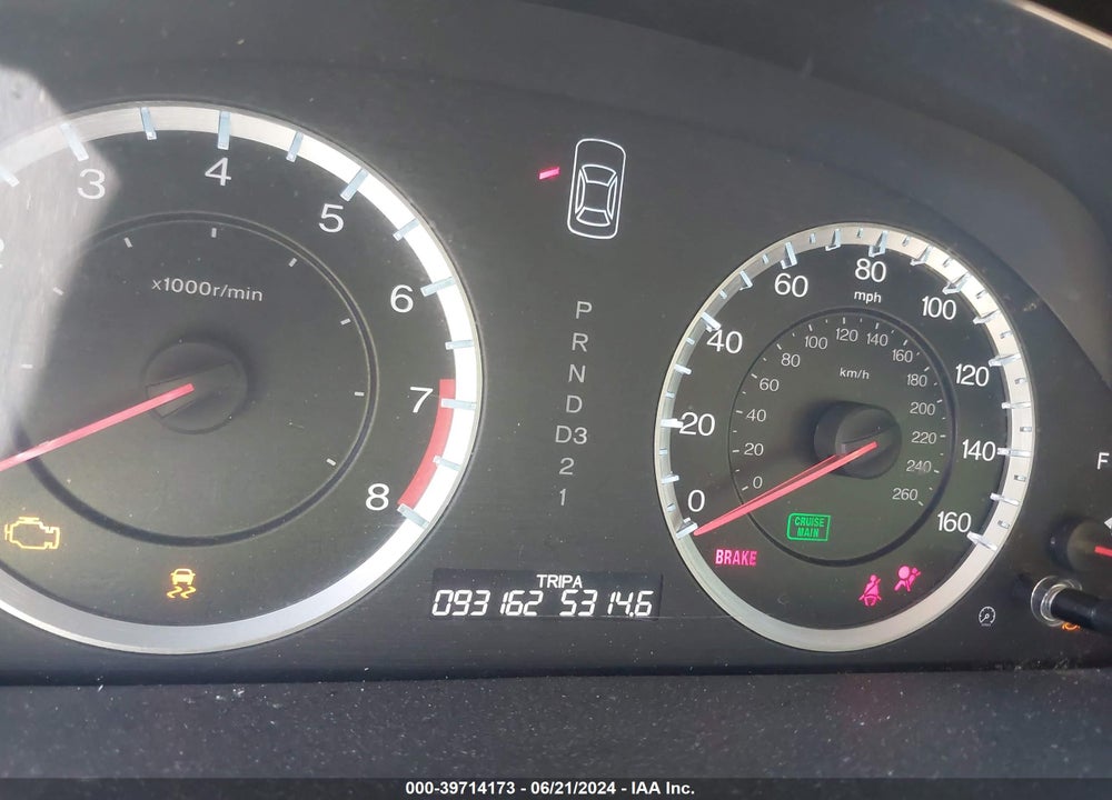 2012 HONDA ACCORD 2.4 LX-P VIN: 1HGCP2F4XCA135999