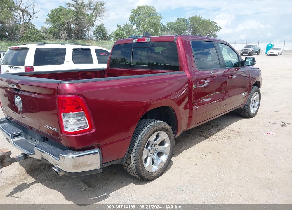 2019 RAM 1500 BIG HORN/LONE STAR 4X4 5'7 BOX VIN: 1C6SRFFT5KN816525