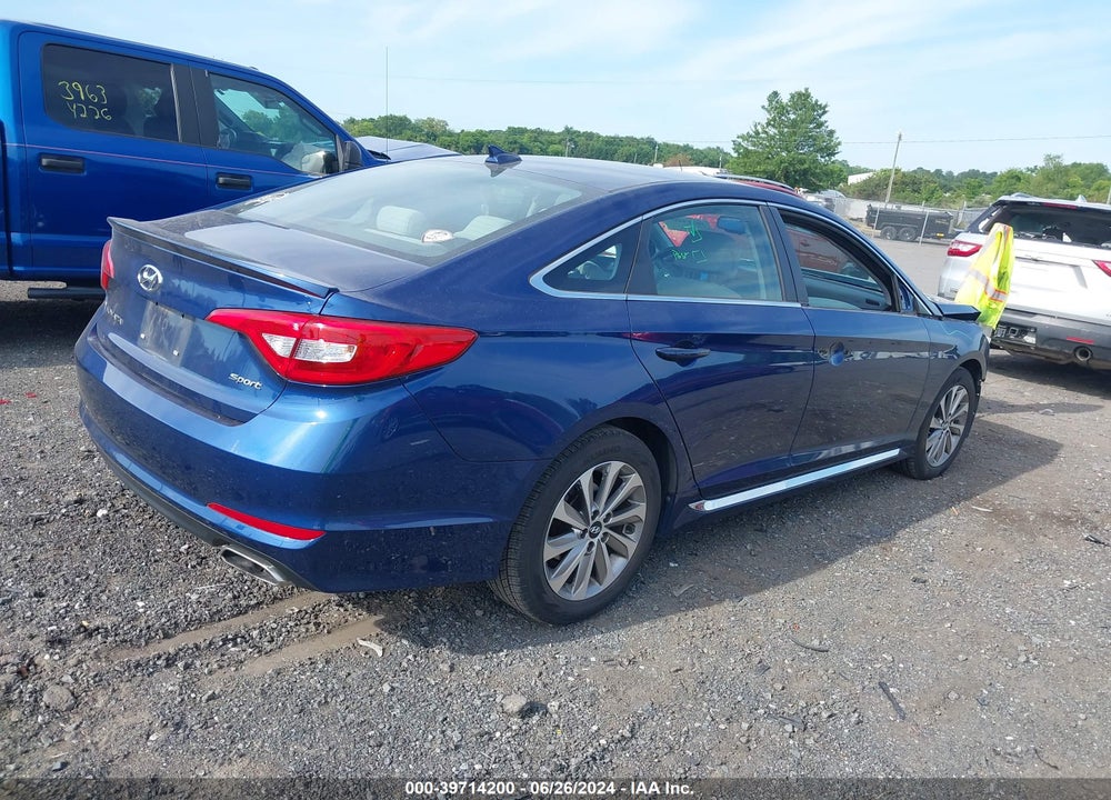 2015 HYUNDAI SONATA SPORT VIN: 5NPE34AF8FH076794