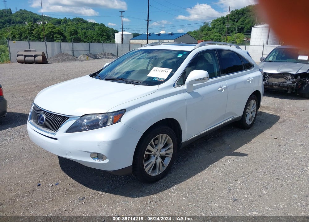 2010 LEXUS RX 450H VIN: JTJBC1BA9A2007267