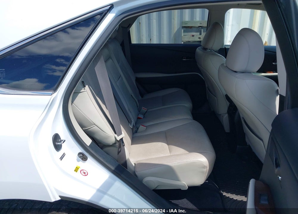 2010 LEXUS RX 450H VIN: JTJBC1BA9A2007267