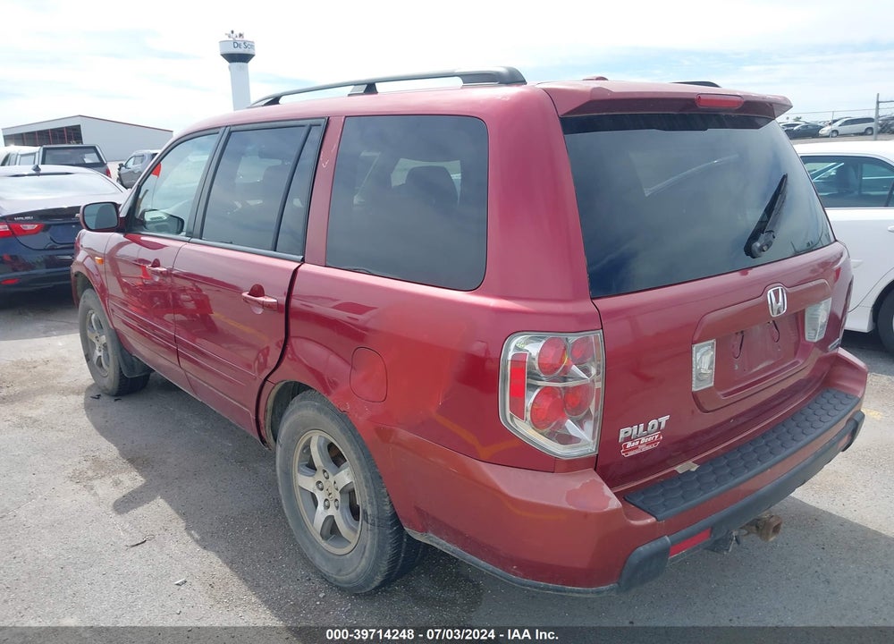 2006 HONDA PILOT EX-L VIN: 2HKYF18586H511264