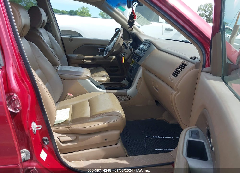 2006 HONDA PILOT EX-L VIN: 2HKYF18586H511264