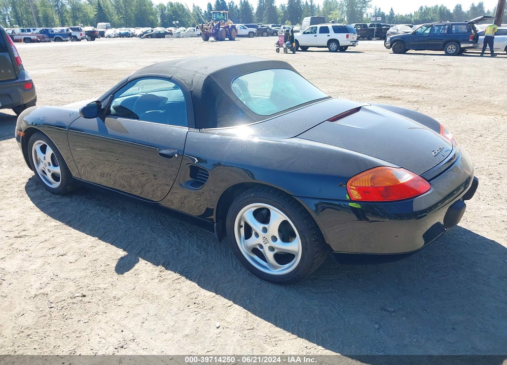 1999 PORSCHE BOXSTER VIN: WP0CA2981XU631759