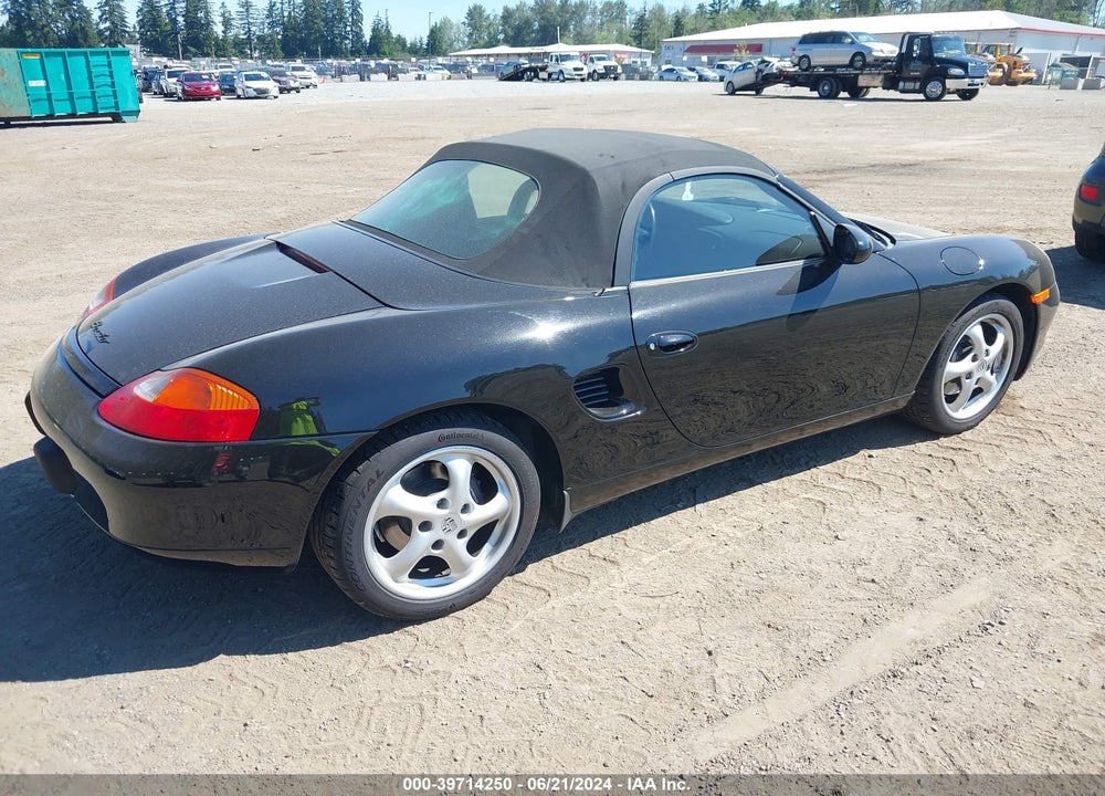 1999 PORSCHE BOXSTER VIN: WP0CA2981XU631759
