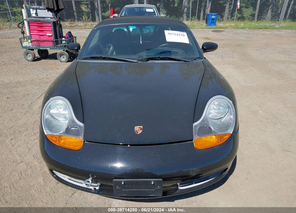 1999 PORSCHE BOXSTER VIN: WP0CA2981XU631759