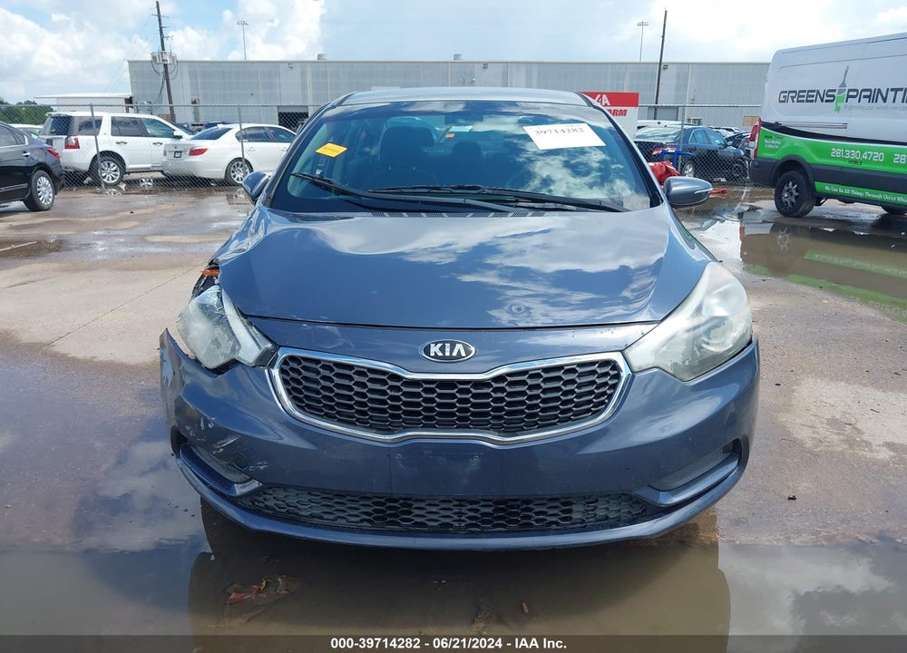 2014 KIA FORTE LX VIN: KNAFX4A68E5092711