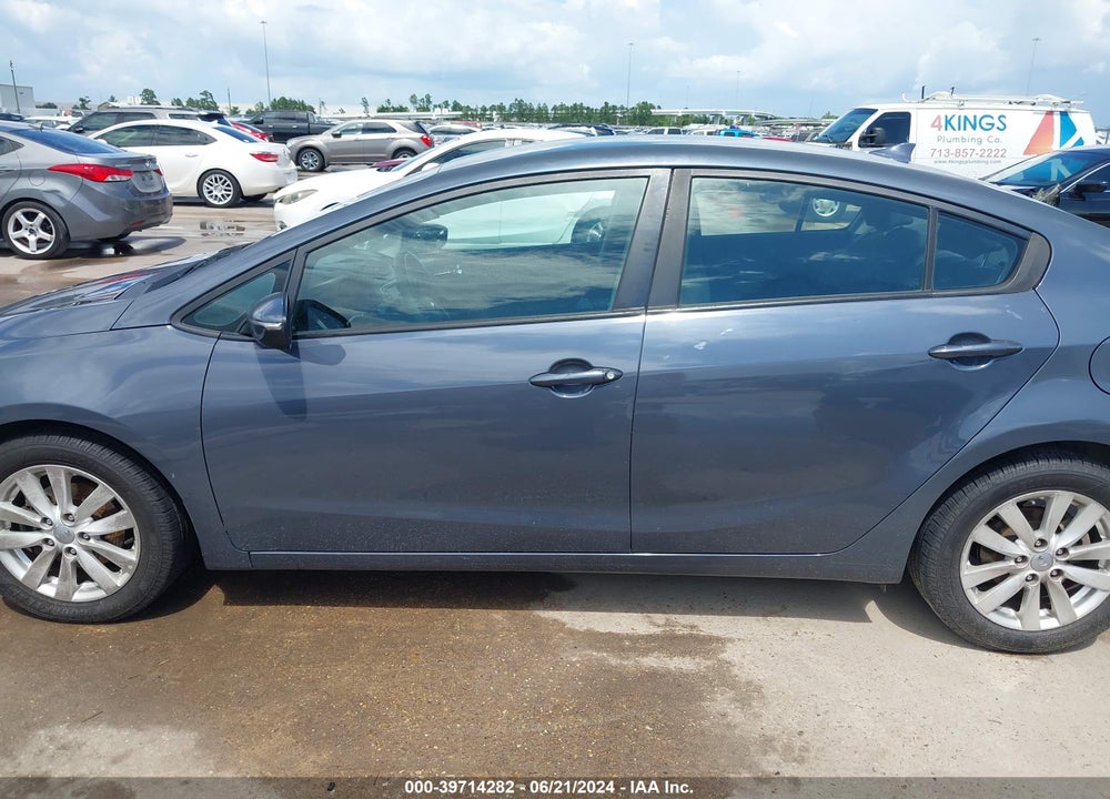 2014 KIA FORTE LX VIN: KNAFX4A68E5092711