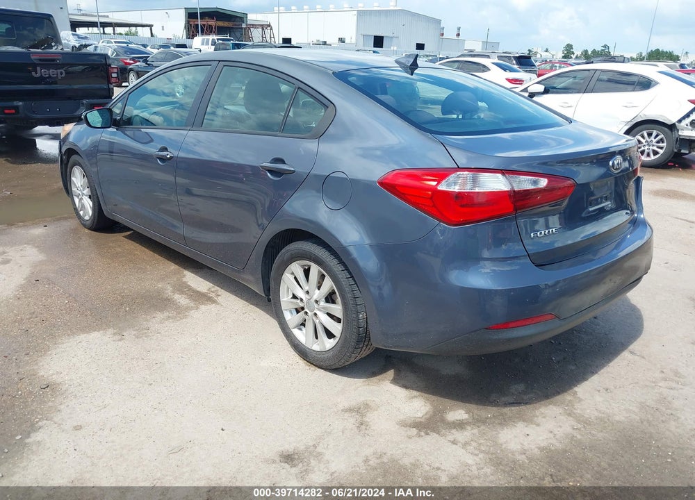 2014 KIA FORTE LX VIN: KNAFX4A68E5092711