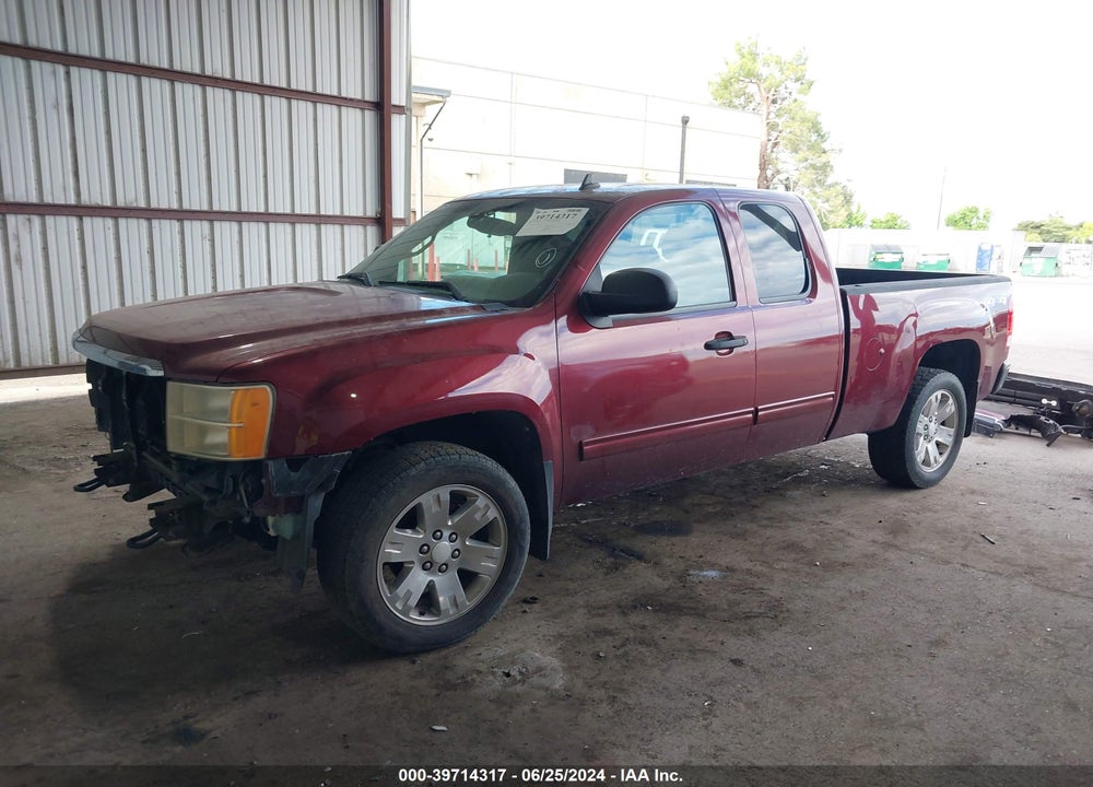 2009 GMC SIERRA 1500 SLE VIN: 2GTEK290391113554
