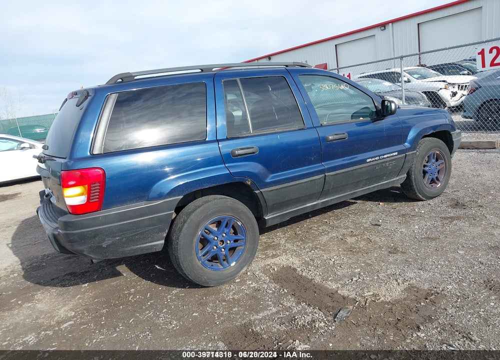 2003 JEEP GRAND CHEROKEE LAREDO VIN: 1J4GW48S23C586174