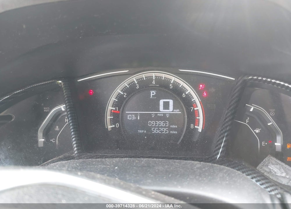 2017 HONDA CIVIC LX VIN: 2HGFC2F59HH569373