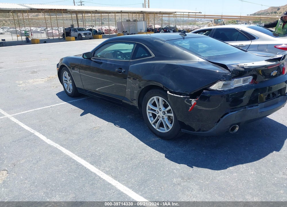 2015 CHEVROLET CAMARO 2LS VIN: 2G1FB1E33F9114255