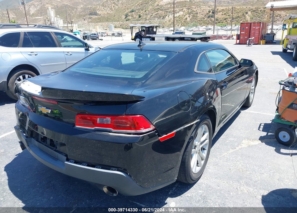 2015 CHEVROLET CAMARO 2LS VIN: 2G1FB1E33F9114255