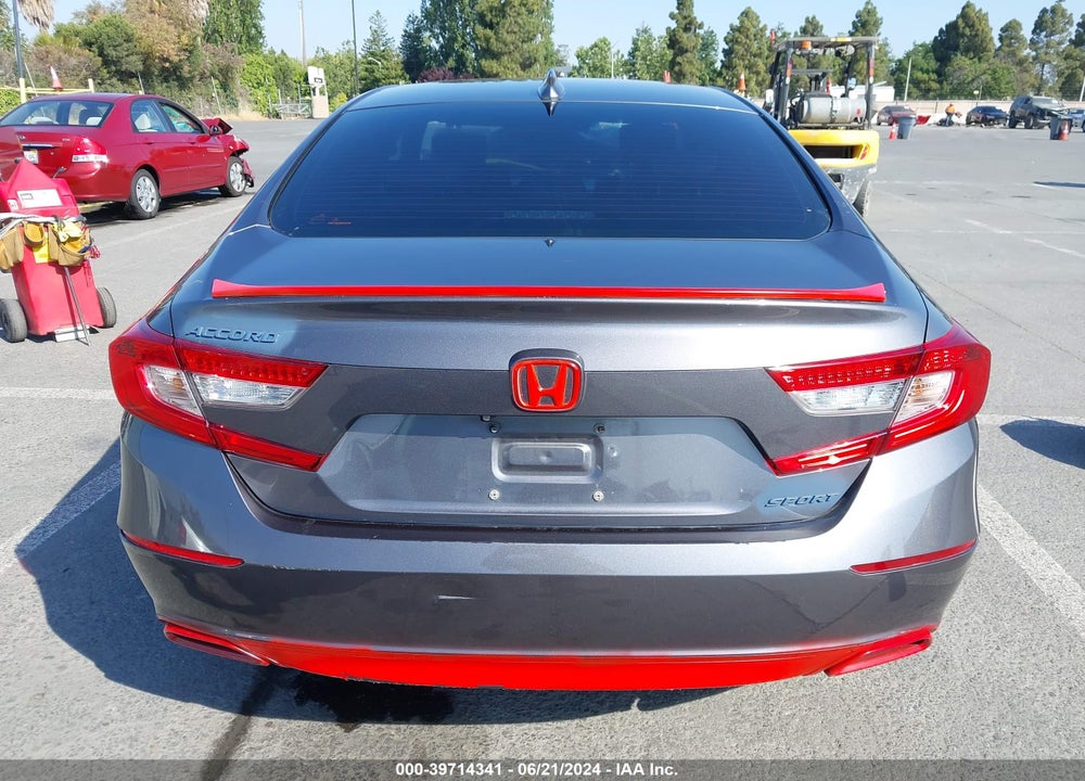 2018 HONDA ACCORD SPORT VIN: 1HGCV1F38JA020175