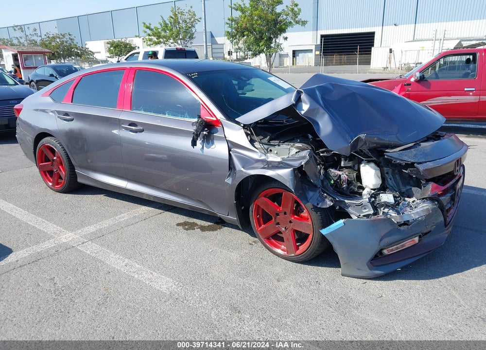 2018 HONDA ACCORD SPORT VIN: 1HGCV1F38JA020175