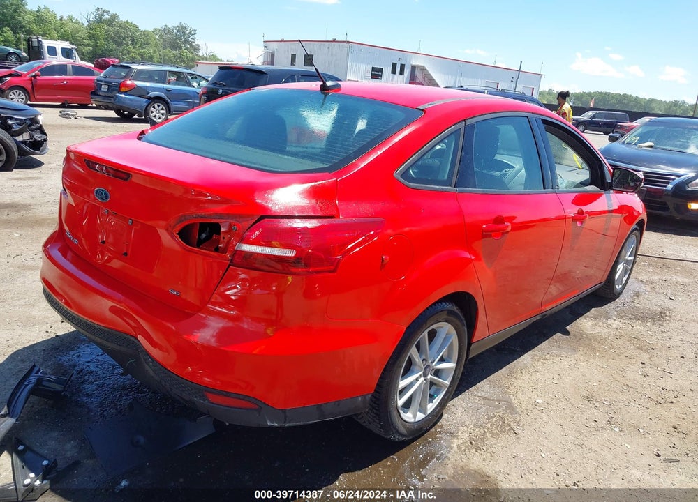 2017 FORD FOCUS SE VIN: 1FADP3F29HL288950