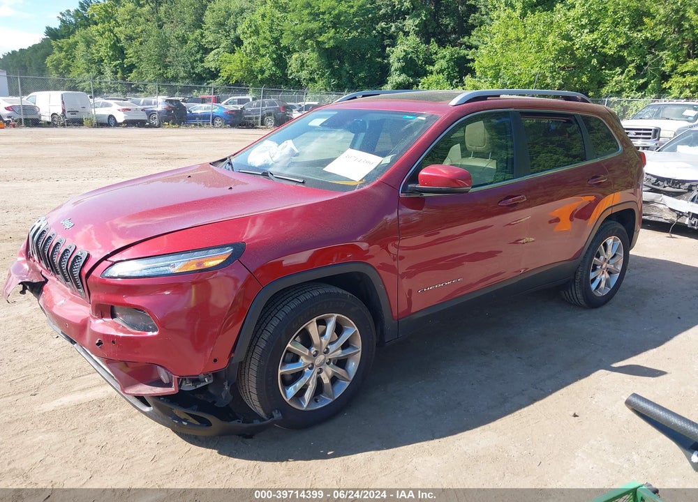2016 JEEP CHEROKEE VIN: 1C4PJMDS2GW226529