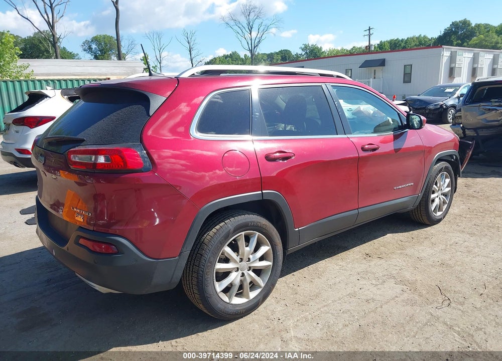2016 JEEP CHEROKEE VIN: 1C4PJMDS2GW226529