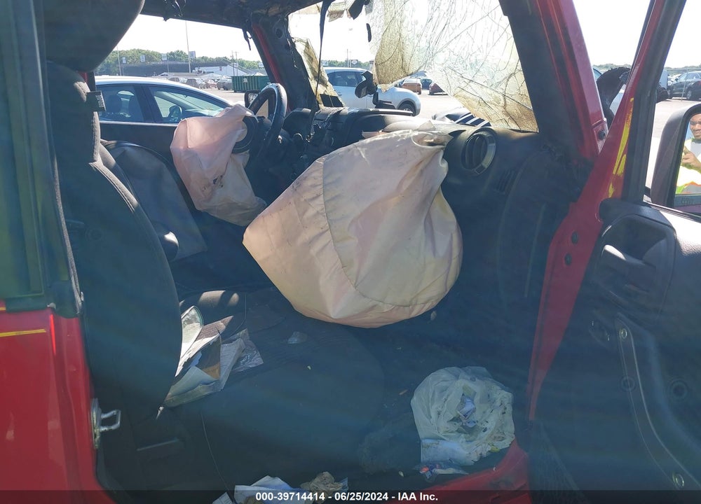 2012 JEEP WRANGLER SPORT VIN: 1C4GJWAG9CL238233