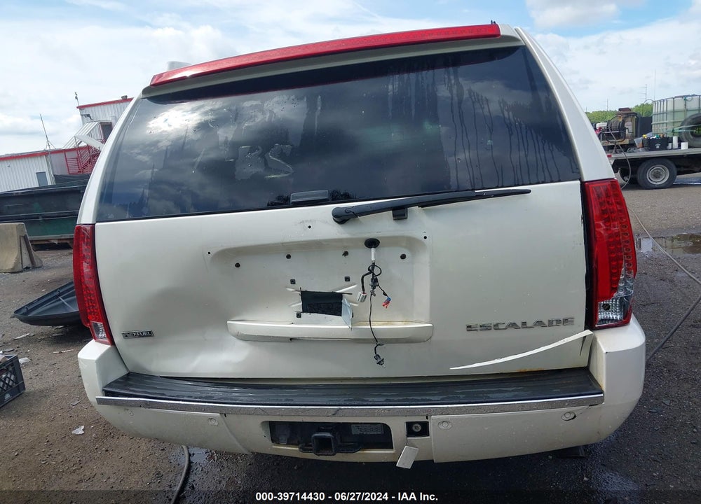 2009 CADILLAC ESCALADE ESV STANDARD VIN: 1GYFK26299R200029
