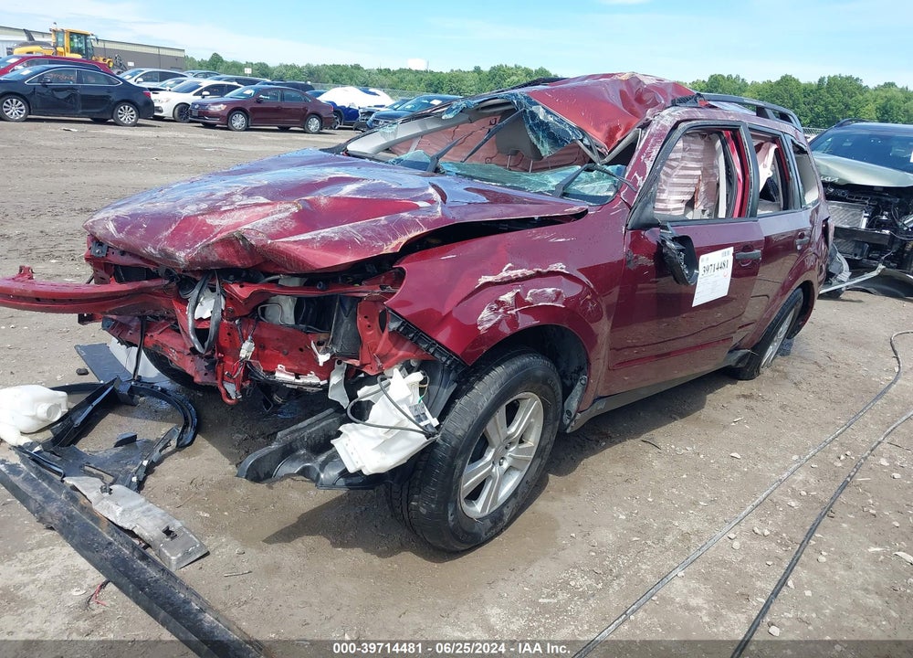 2010 SUBARU FORESTER 2.5X VIN: JF2SH6BC2AH902715