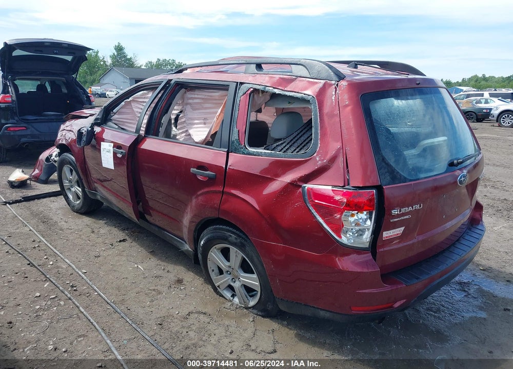 2010 SUBARU FORESTER 2.5X VIN: JF2SH6BC2AH902715